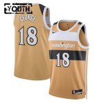 Maillot NBA Washington Wizards Kyshawn George Nike 2025-26 City Edition Or Swingman - Enfant Maillot NBA Washington Wizards Kyshawn George Nike 2025-26 City Edition Or Swingman - Enfant